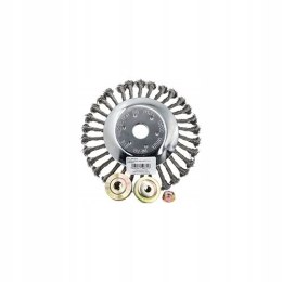 SZCZOTKA DO CZYSZCZENIA KOSTKI BRUKOWEJ DRUCIANA SKRĘCANA 200x25,4 - Wertis