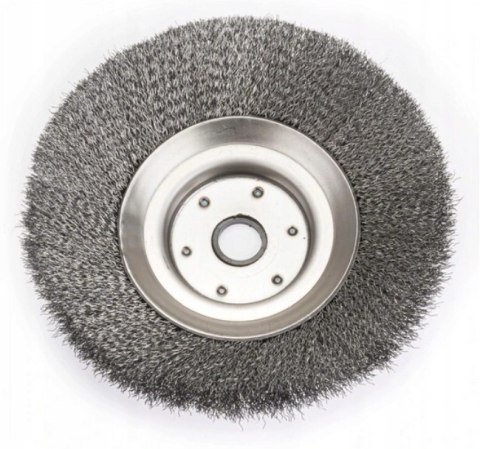 SZCZOTKA MIĘKKA DRUCIANA 200x25,4 TARCZA DO KOSY