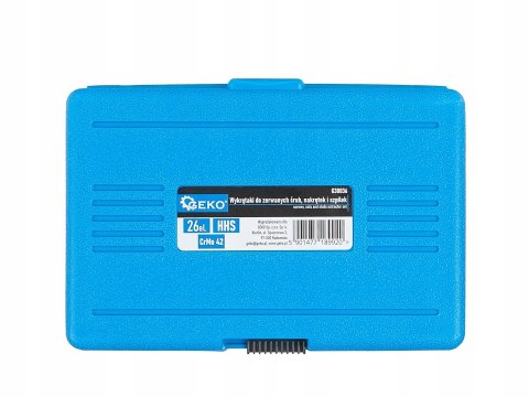 Wykrętaki do zerwanych urwanych śrub szpilek przecinak nakrętek 26 sztuk