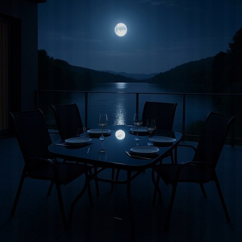 ZESTAW MEBLI DO OGRODU TARASU STÓŁ 120X72 4x KRZESŁA Black OGRODOWYCH