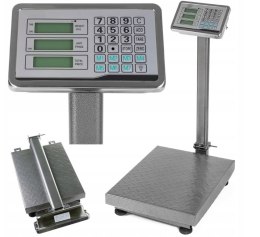 300KG WAGA MAGAZYNOWA PRZEMYSŁOWA TOWAROWA SKLEPOWA PLATFORMOWA MOCNA LCD