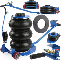 3500KG PODNOŚNIK PNEUMATYCZNY BAŁWANEK 3.5T + GUMA