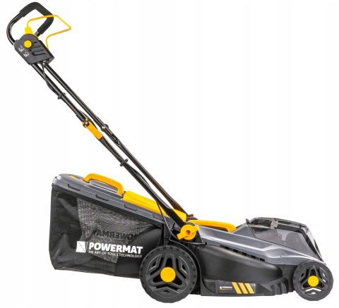 KOSIARKA AKUMULATOROWA 20V 4AH ŁADOWARKA 2X BATERIA MOCNA DUŻY KOSZ 42L