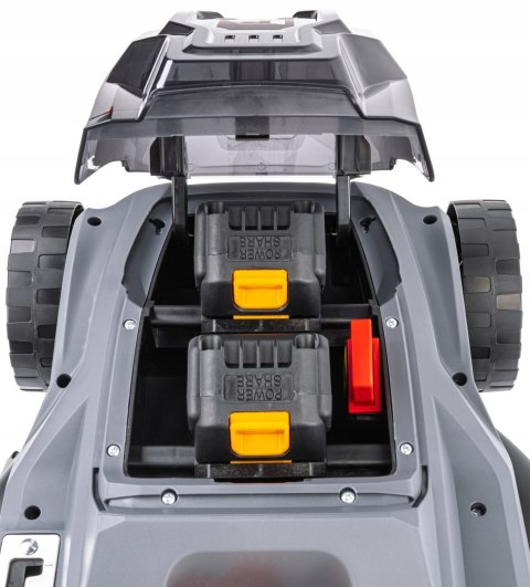 KOSIARKA AKUMULATOROWA 20V 4AH ŁADOWARKA 2X BATERIA MOCNA DUŻY KOSZ 42L