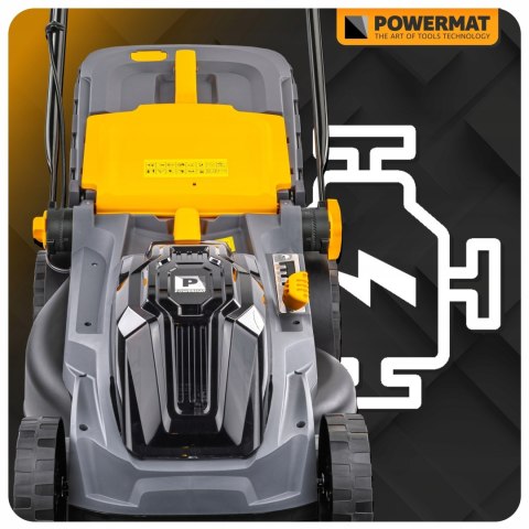 KOSIARKA AKUMULATOROWA 20V 4AH ŁADOWARKA 2X BATERIA MOCNA DUŻY KOSZ 42L