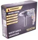 MOCNA WIERTARKA ELEKTRYCZNA UDAROWA 1500W MOC UDAR