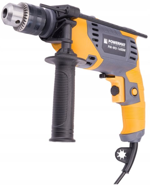 MOCNA WIERTARKA UDAROWA 1600W 13MM REGULACJA UDAR