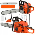 NIEZAWODNIE MOCNA PIŁA SPALINOWA PILARKA ŁAŃCUCHOWA DRZEW KRZEWÓW+ GRATIS