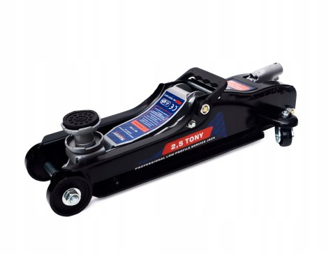 Podnośnik SAMOCHODOWY Żaba Lewarek 2,5T Guma NISKI NISKOPROFILOWY 2500KG