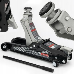 Podnośnik SAMOCHODOWY Żaba Lewarek 2,5T Guma NISKI NISKOPROFILOWY 2500KG