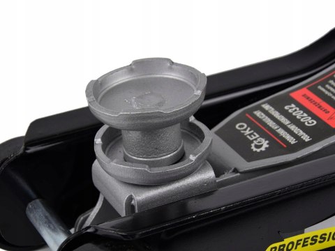 Podnośnik SAMOCHODOWY Żaba Lewarek 2,5T Guma NISKI NISKOPROFILOWY 2500KG