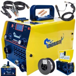 SPAWARKA INWERTOROWA MIGOMAT MIG MAG MMA FLUX TIG LIFT 250A IGBT HOT START