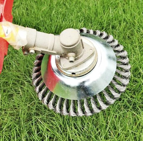 SZCZOTKA DO CZYSZCZENIA KOSTKI BRUKOWEJ SZCZOTKA DO KOSY NA CHWASTY DRUCIAK