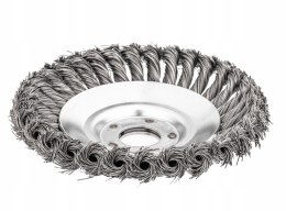 SZCZOTKA DRUCIANA DO KOSY PODKASZARKI SPALINOWEJ GŁOWICA 200mm 25,4MM