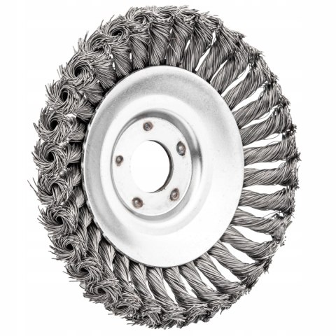 SZCZOTKA DRUCIANA DO KOSY PODKASZARKI SPALINOWEJ GŁOWICA 200mm 25,4MM