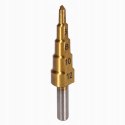 Wiertło stopniowe stożkowe choinka HSS 4-12 mm