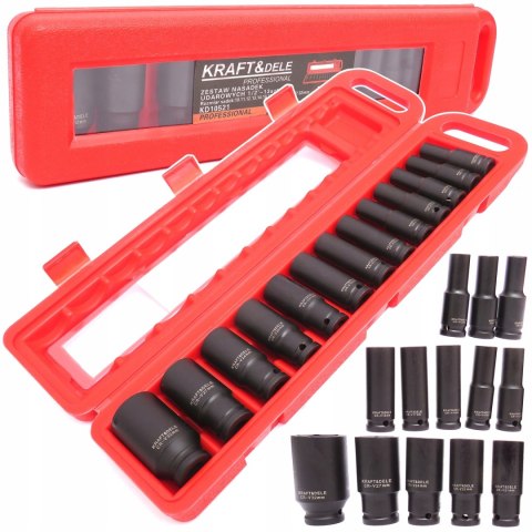 ZESTAW NASADKI UDAROWE NASADKI UDAR 13EL 10-32 CRV