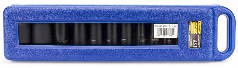 Zestaw nasadek udarowych sześciokąt 1/2cal 10-32mm