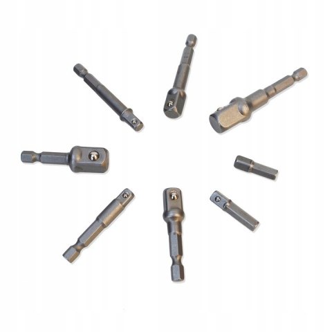 ADAPTERY REDUKCJE NA NASADKI DO WKRĘTARKI UCHWYT 8