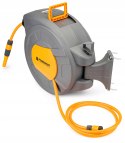 AUTOMATYCZNY BĘBEN ZWIJACZ NA WĄŻ OGRODOWY NAŚCIENNY 1/2 20m + PISTOLET PRO