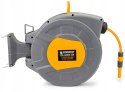 AUTOMATYCZNY BĘBEN ZWIJACZ NA WĄŻ OGRODOWY NAŚCIENNY 1/2 20m + PISTOLET PRO