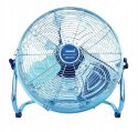 CYLKULATOR POWIETRZA WENTYLATOR PODŁOGOWY INOX 200W MOCNY POKOJOWY 45cm