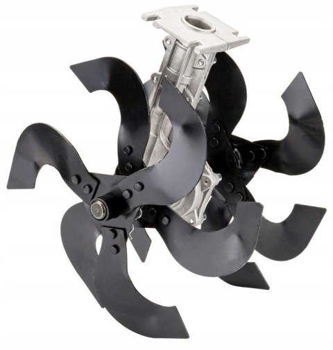 GLEBOGRYZARKA ADAPTER PRZYSTAWKA KOSA SPALINOWA 28mm 9 frezów