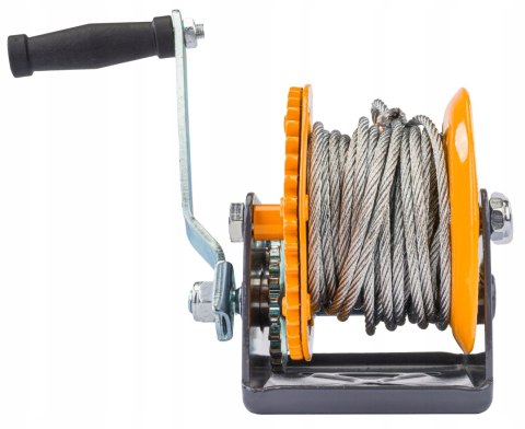 Linowa WCIĄGARKA WYCIĄGARKA Korbowa Ręczna 1133kg 10m Na Korbę 2500lbs