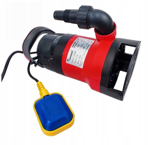 POMPA ZATAPIALNA DO WODY CZYSTEJ BRUDNEJ DESZCZÓWKI z PŁYWAKIEM 3150W mocna