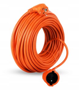 PRZEDŁUŻACZ OGRODOWY DO KOSIARKI GRUBY PRZEWÓD SZNUR BUDOWLANY KABEL 20m