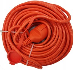 PRZEDŁUŻACZ OGRODOWY DO KOSIARKI GRUBY PRZEWÓD SZNUR BUDOWLANY KABEL 20m