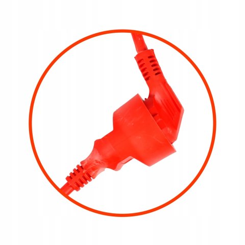 PRZEDŁUŻACZ OGRODOWY DO KOSIARKI GRUBY PRZEWÓD SZNUR BUDOWLANY KABEL 20m