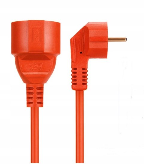 PRZEDŁUŻACZ OGRODOWY DO KOSIARKI GRUBY PRZEWÓD SZNUR BUDOWLANY KABEL 20m