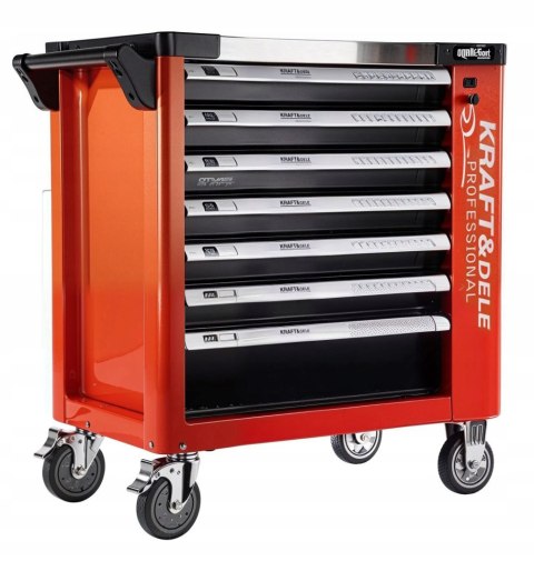 SZAFKA NARZĘDZIOWA WÓZEK WARSZTATOWY Z WYPOSAŻENIEM STABILNA 258 ELEMENTÓW