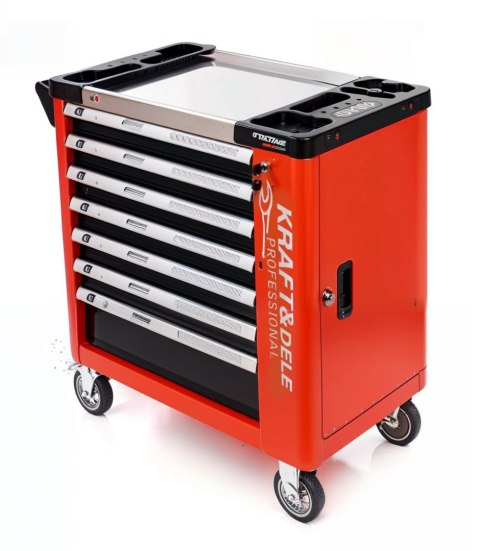 SZAFKA NARZĘDZIOWA WÓZEK WARSZTATOWY Z WYPOSAŻENIEM STABILNA 258 ELEMENTÓW