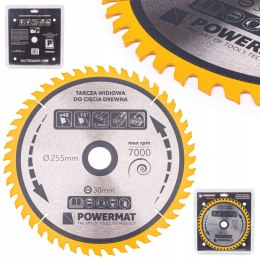 Tarcza WIDIOWA Do Drewna Piły Piła 255 x 30 mm 48Z