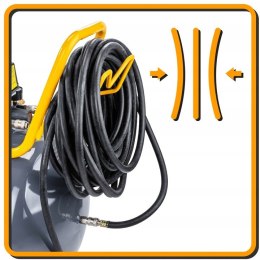 WĄŻ PNEUMATYCZNY PRZEWÓD DO KOMPRESORA 10x17MM 20M GUMOWY ELASTYCZNY MOCNY