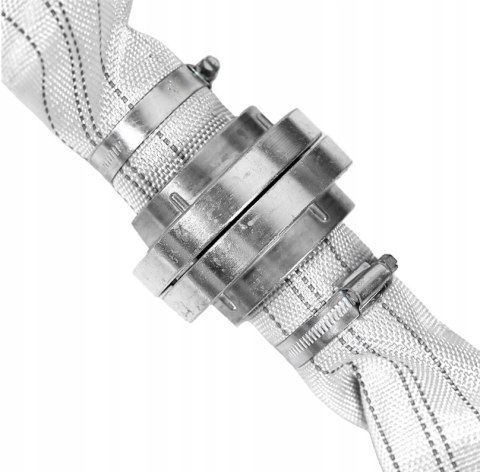 WĄŻ STRAŻACKI DO SZAMBA BRUDNEJ WODY 2 cale 52mm 30m SZYBKOZŁĄCZA DO POMPY