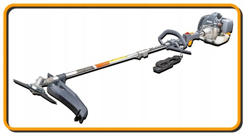 WIELOFUNKCYJNA KOSA SPALINOWA 4W1 NOŻYCE DO ŻYWOPŁOTU PIŁA WYKASZARKA 4KM