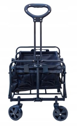 WÓZEK OGRODOWY TURYSTYCZNY TRANSPORTOWY SKŁADANY PLAŻOWY ZAKUPOWY MOC 80KG