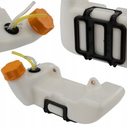 ZBIORNIK PALIWA DO KOSY SPALINOWEJ POWERMAT BAK KOREK PODKASZARKI 650ml