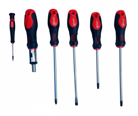 ZESTAW NARZĘDZIOWY ŚRUBOKRĘTY WKRĘTAKI BITY STOJAK 126-EL MISKA MAGNETYCZNA