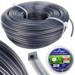 ŻYŁKA TNĄCA DO KOSY WZMACNIANA z DRUTEM 2,7x50m