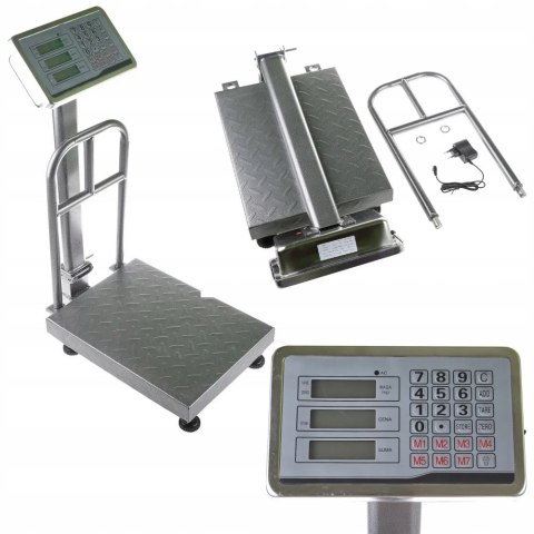 150KG WAGA MAGAZYNOWA PRZEMYSŁOWA TOWAROWA SKLEPOWA PLATFORMOWA MOCNA LCD