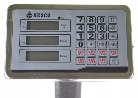 150KG WAGA MAGAZYNOWA PRZEMYSŁOWA TOWAROWA SKLEPOWA PLATFORMOWA MOCNA LCD