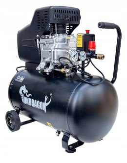 24L KOMPRESOR OLEJOWY SPRĘŻARKA POWIETRZA 4,2KM 206L/MIN SILNIK INDUKCYJNY