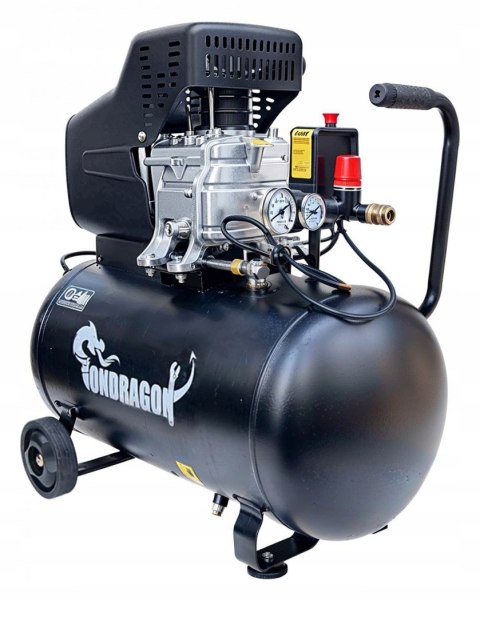 24L KOMPRESOR OLEJOWY SPRĘŻARKA POWIETRZA 4,2KM 206L/MIN SILNIK INDUKCYJNY