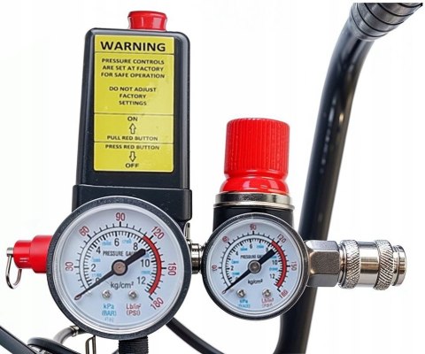 24L KOMPRESOR OLEJOWY SPRĘŻARKA POWIETRZA 4,2KM 206L/MIN SILNIK INDUKCYJNY