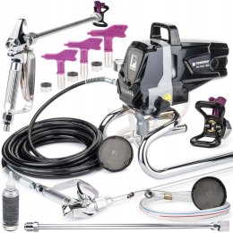 AGREGAT MALARSKI PISTOLET 220 BAR+PRZEDŁUŻKA+DYSZE