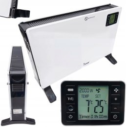 GRZEJNIK ELEKTRYCZNY KONWEKTOROWY ENERGOOSZCZĘDNY TIMER BEZPIECZNY LCD
